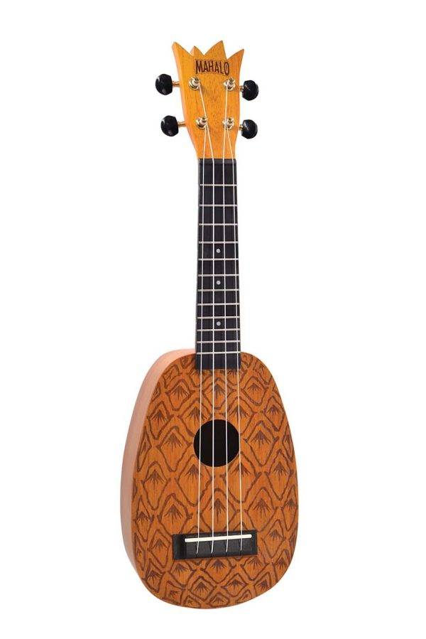 Ukulele Soprano (Designer Series) - Pineapple - inclui mala