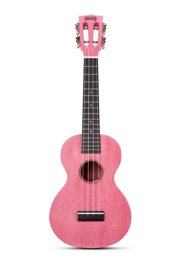 Ukulele de Concerto (Island Series) - Coral Rosa - inclui mala