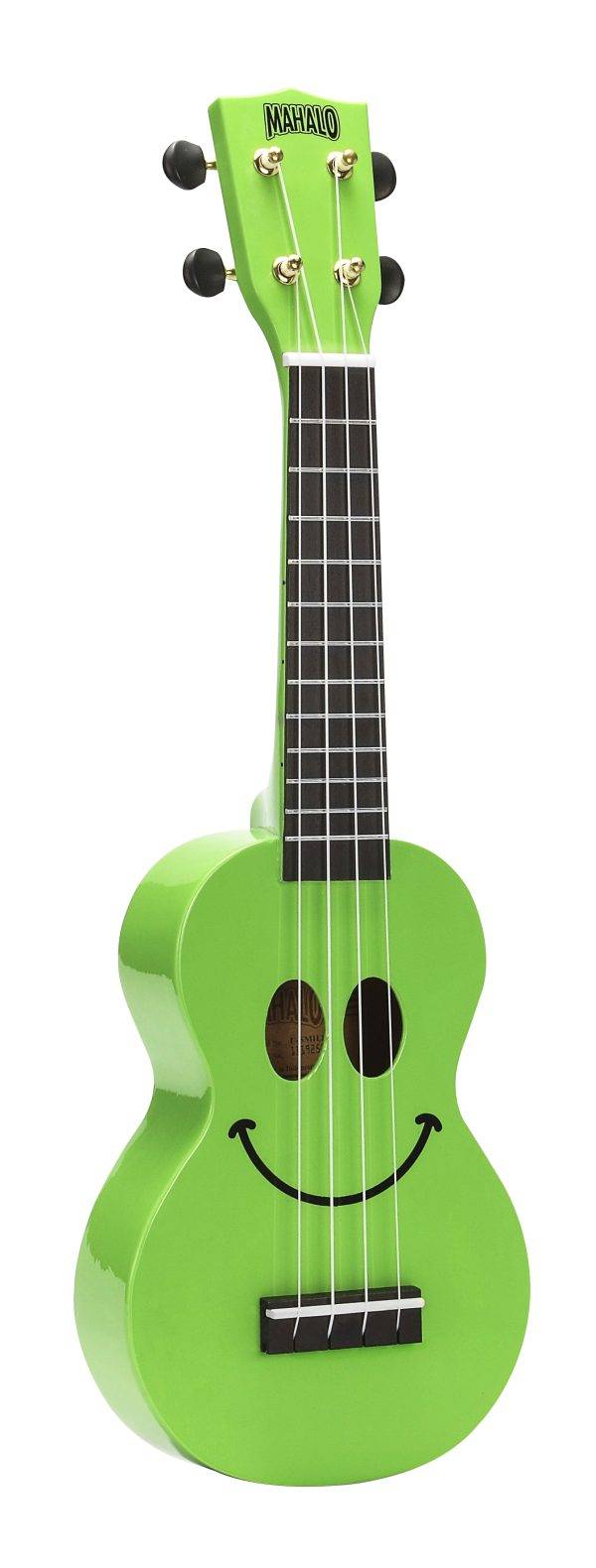 Ukulele Soprano (Smiley Series) - Verde - inclui mala