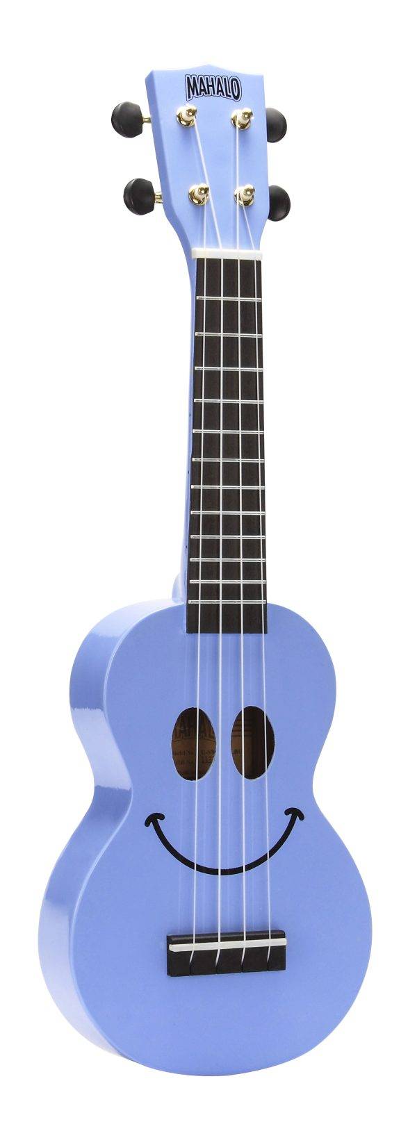 Ukulele Soprano (Smiley Series) - Azul Claro - inclui mala