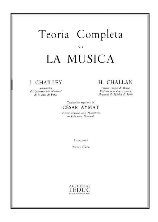 Teoria Completa De La Musica Volume 1