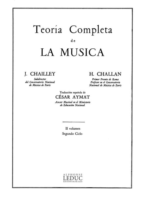 Teoria Completa De La Musica Volume 2