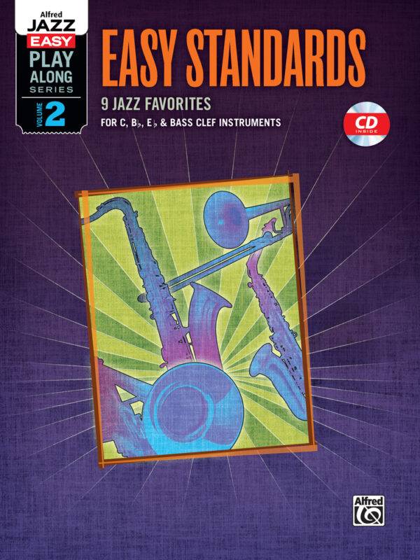 Alfred Jazz Easy Play Along Series Vol 2 Easy Standards