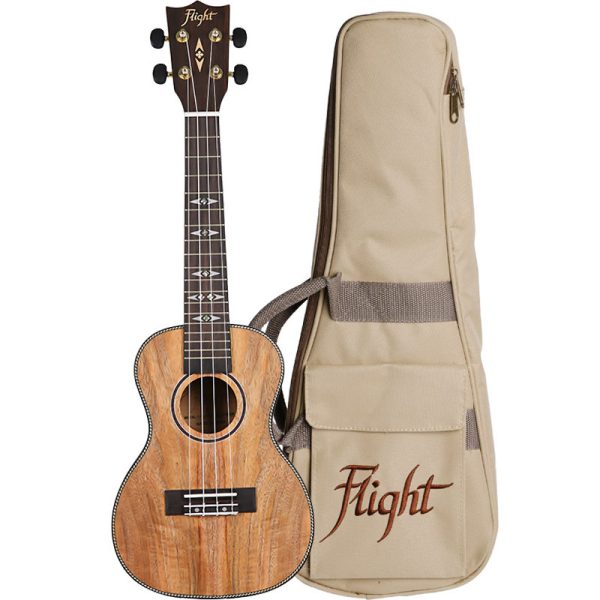 Ukulele de Concerto - Flight (DUC450) Mango - inclui mala