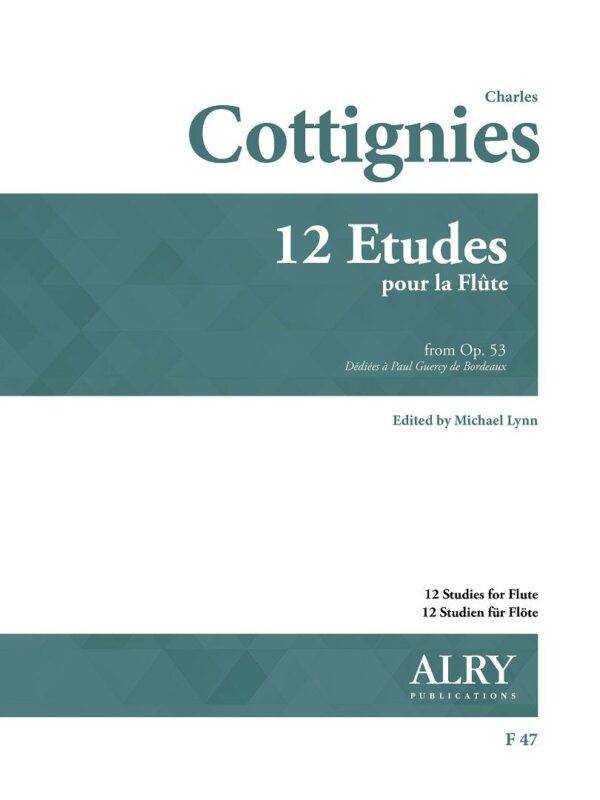 12 Etudes Pour La Flute Op. 53 