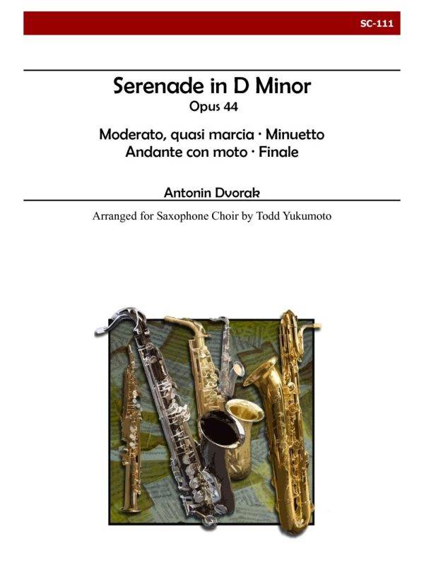 Serenade, Op. 44 For Saxophone Choir 