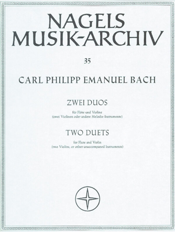 Two Duos from Musikalisches Vielerley Wq 140, 142