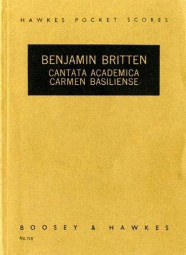 Cantata Academica op. 62 Carmen Basiliense