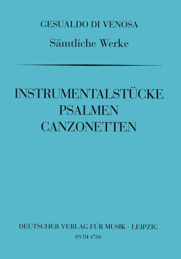 GA X: Instr.Stucke,Psalmen,etc