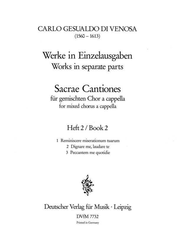 Sacrae Cantiones 2