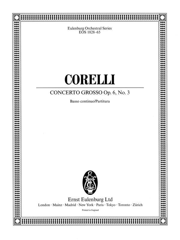 Concerto grosso c-Moll op. 6/3