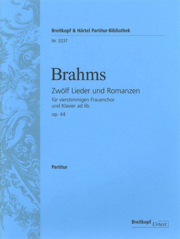 Zwolf Lieder u. Romanzen op.44