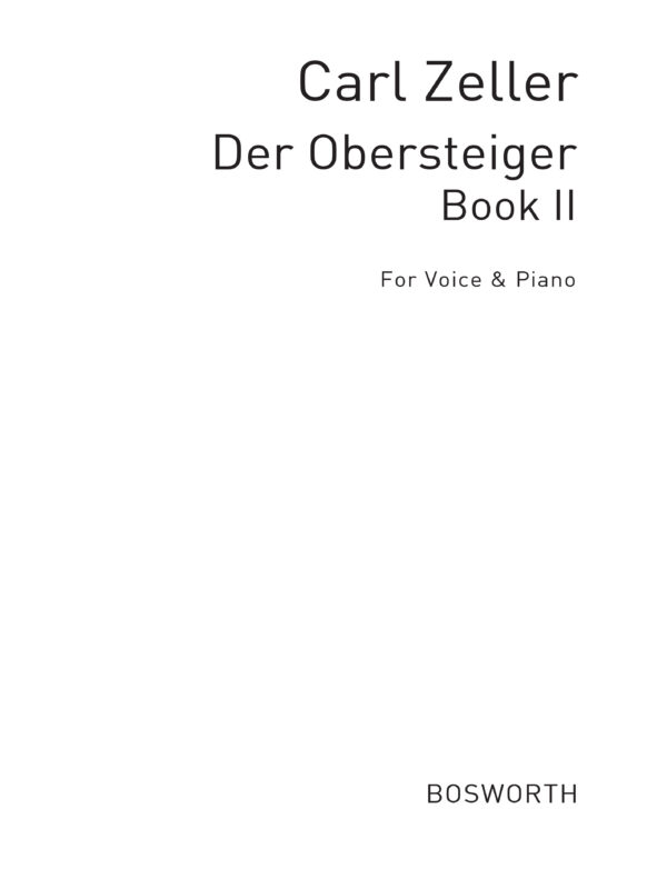 Der Obersteiger Book 2 (German Lyrics)