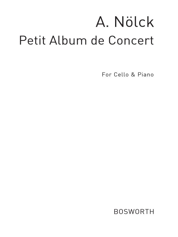 August Nolck: Petit Album De Concert