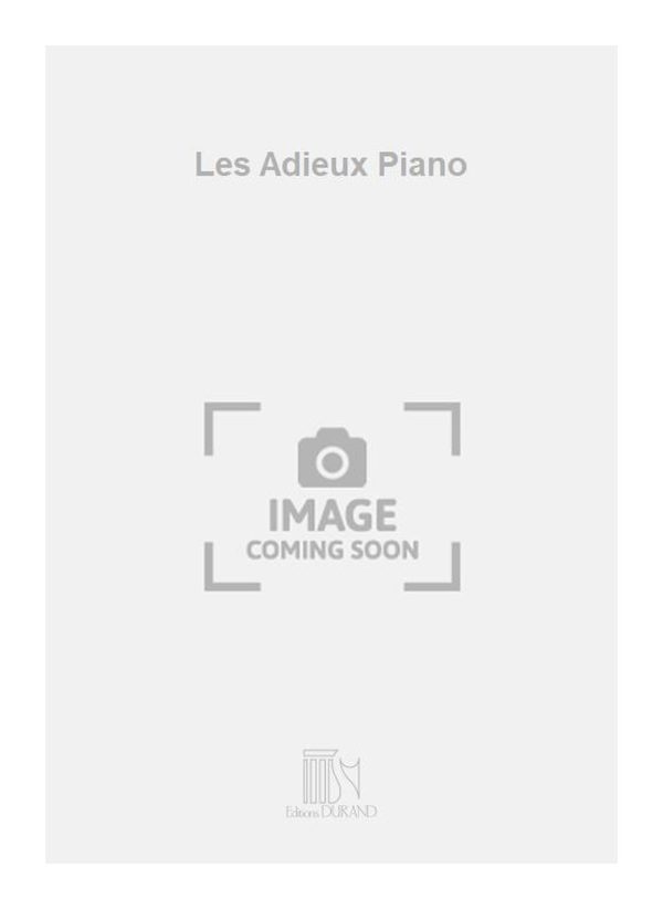 Les Adieux Piano