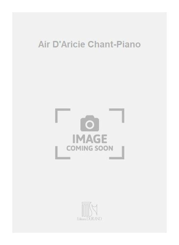 Air D'Aricie Chant-Piano