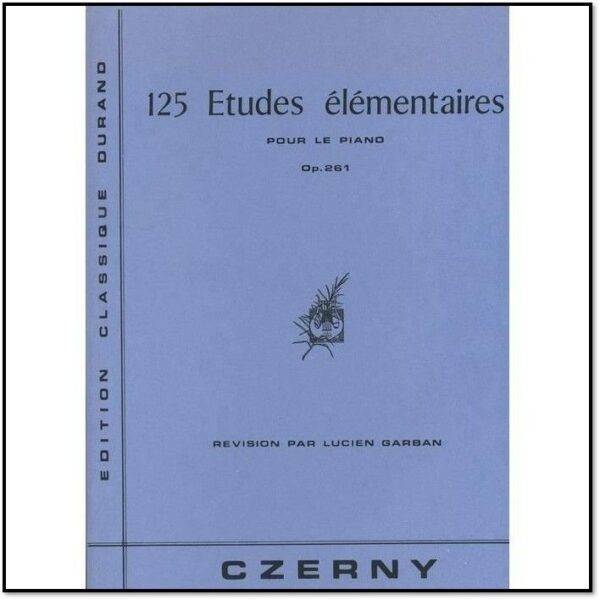 125 Etudes Elementaires Op 261 Piano