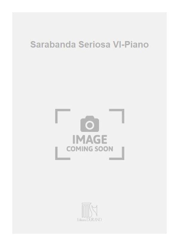 Sarabanda Seriosa Vl-Piano