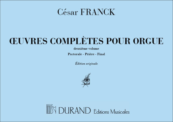 Oeuvres D'Orgue 2 (Pastorale-Priere-Final)