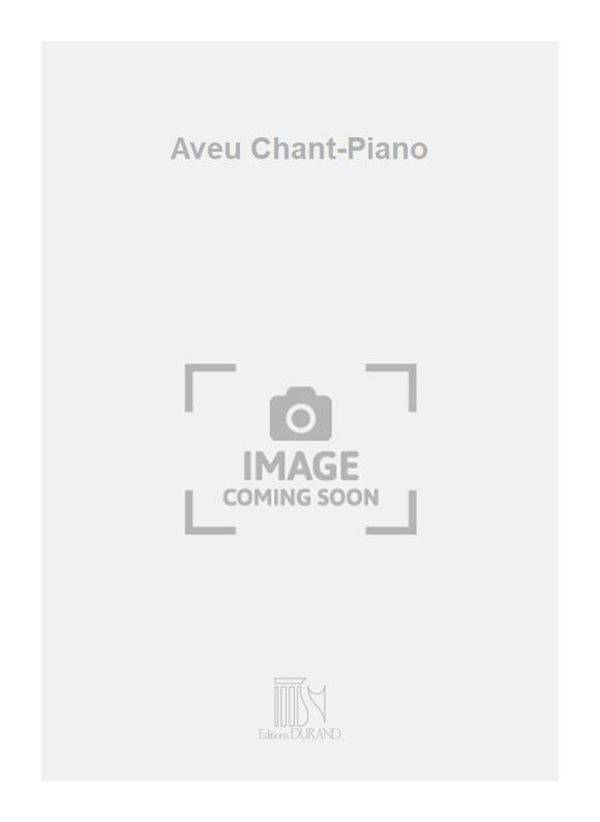 Aveu Chant-Piano