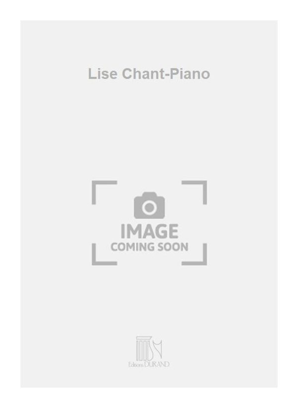 Lise Chant-Piano