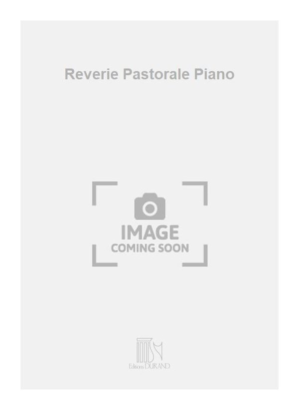 Reverie Pastorale Piano