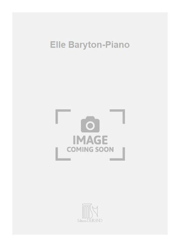 Elle Baryton-Piano