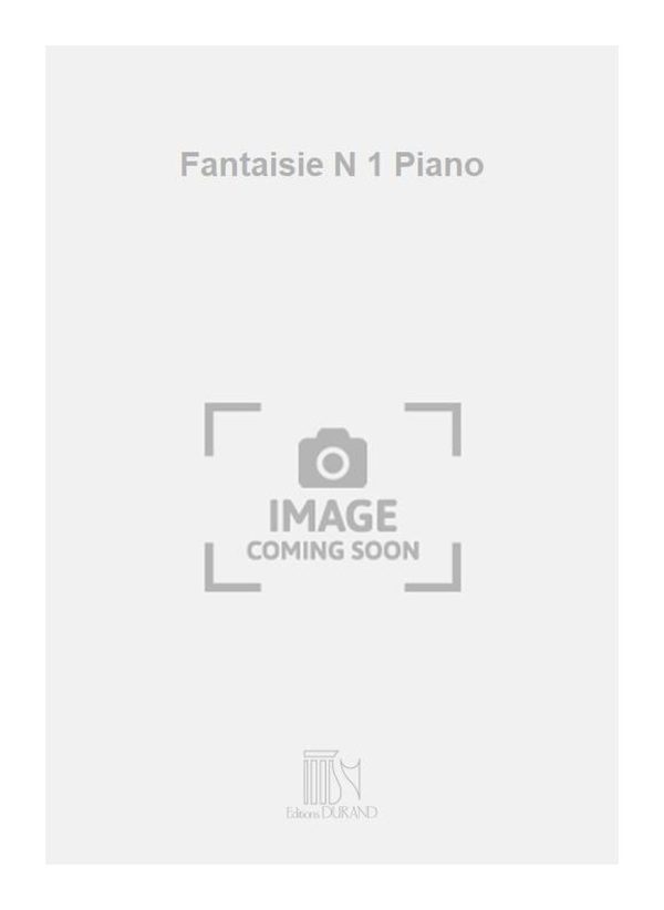 Fantaisie N 1 Piano