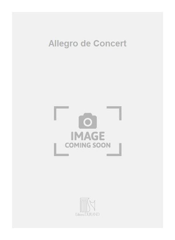 Allegro de Concert