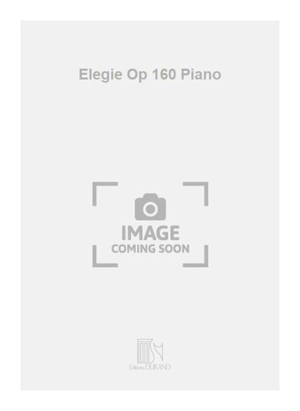 Elegie Op 160 Piano