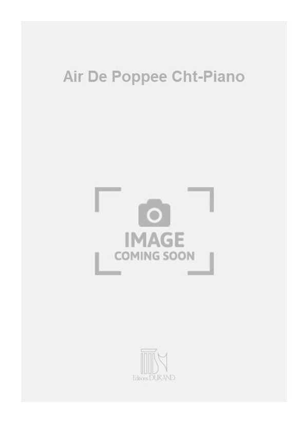 Air De Poppee Cht-Piano