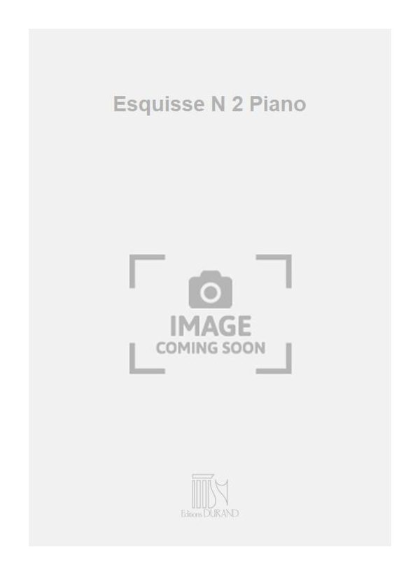 Esquisse N 2 Piano