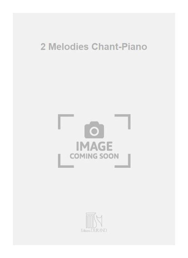 2 Melodies Chant-Piano