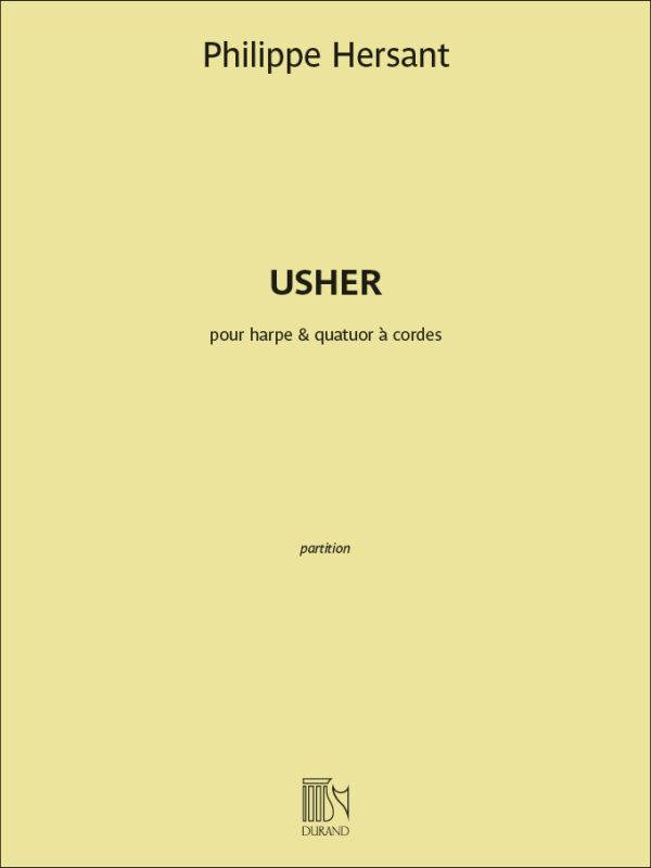 Usher pour harpe et quatuor a cordes