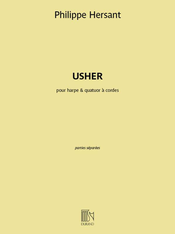 Usher pour harpe et quatuor a cordes