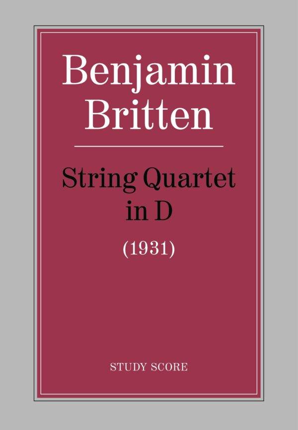 String Quartet in D