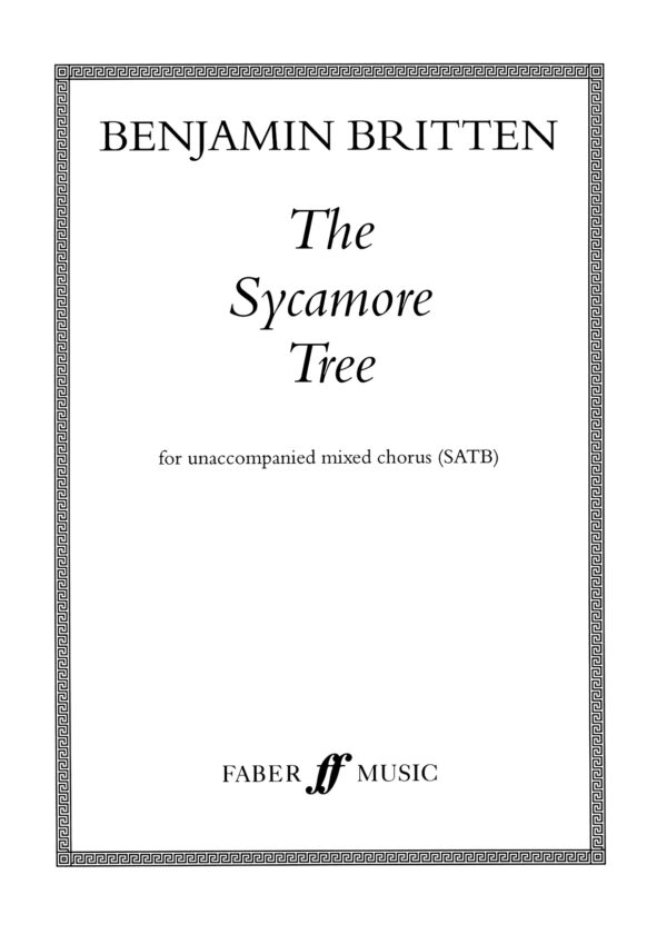 The Sycamore Tree - SATB