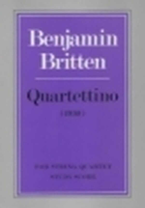 Quartettino for string quartet