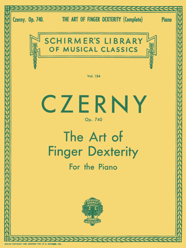 Art of Finger Dexterity, Op. 740 (Complete) Piano