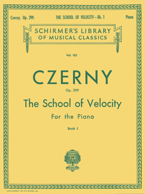 School of Velocity, Op. 299 - Book 1