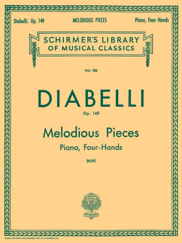 28 Melodious Pieces on 5 Notes, Op. 149 One Piano, 4 Hands