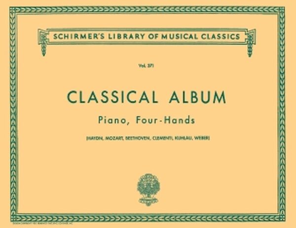 Classical Album: 12 original pieces Piano, 4 Hands