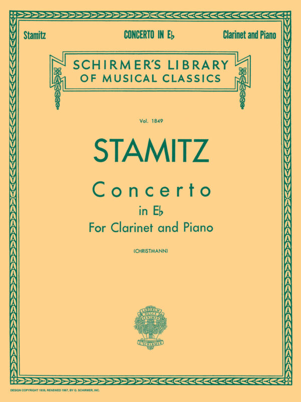 Schirmer Library of Classics Volume 1849