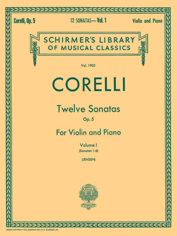 Twelve Sonatas, Op. 5 - Volume 1