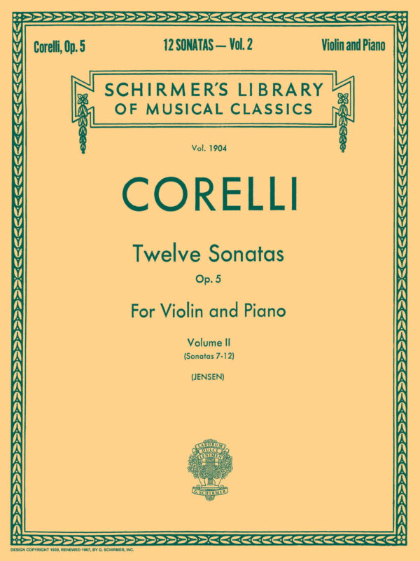 Twelve Sonatas, Op. 5 - Volume 2