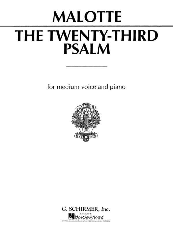 23rd Psalm