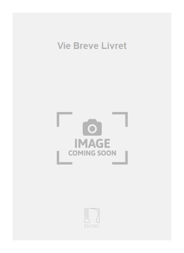 Vie Breve Livret