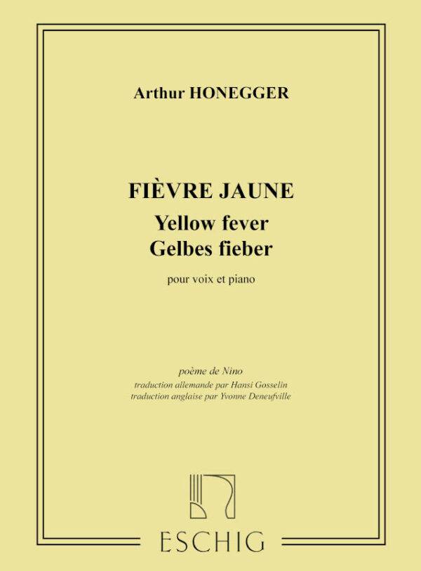 Fievre Jaune Chant-Piano (Poesie De Nino