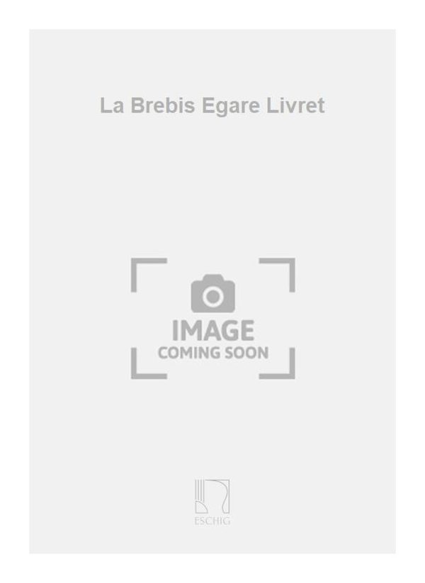 La Brebis Egare Livret