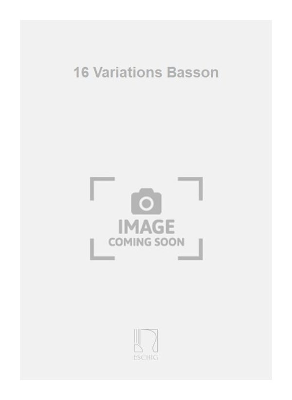 16 Variations Basson